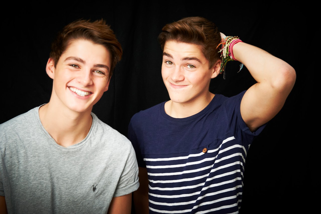 Jack And Finn Harries Smile.
